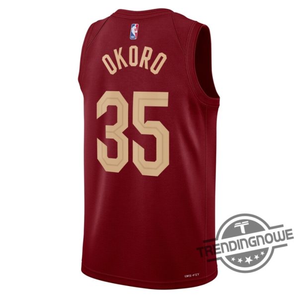 Cleveland Cavaliers Jersey Shirt Isaac Okoro Jersey Shirt Nba Summer League Shirt Nba 2023 Summer League Cleveland Cavaliers Champion Shirt trendingnowe.com 3