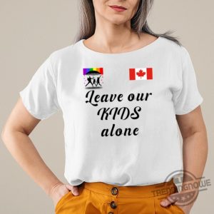 Poilievre T Shirt Leave Our Kids Alone White Shirt Pierre Poilievre Shirt Child Protection Shirt trendingnowe.com 3