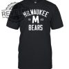 Milwaukee Bears Shirt Milwaukee Bears Apparel Milwaukee Bears Baseball Shirt Milwaukee Bears Sweatshirt revetee.com 1