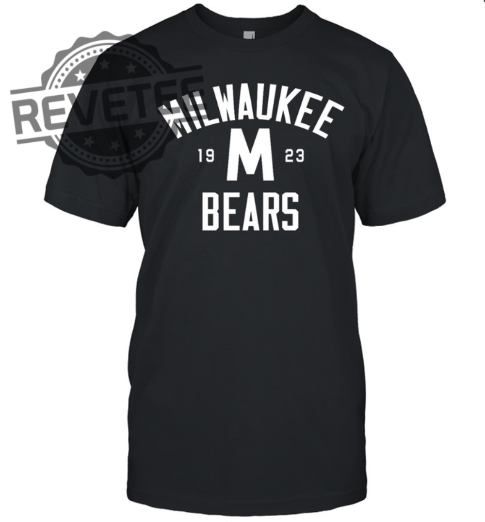 Milwaukee Bears Shirt Milwaukee Bears Apparel Milwaukee Bears Baseball Shirt Milwaukee Bears Sweatshirt