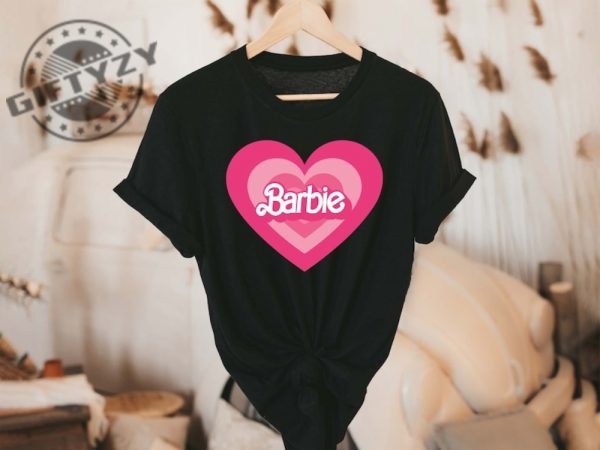 Barbie Heimer Heart Barbie Movie 2023 Vintage Oppenheimer Barbenheimer Shirt giftyzy.com 5