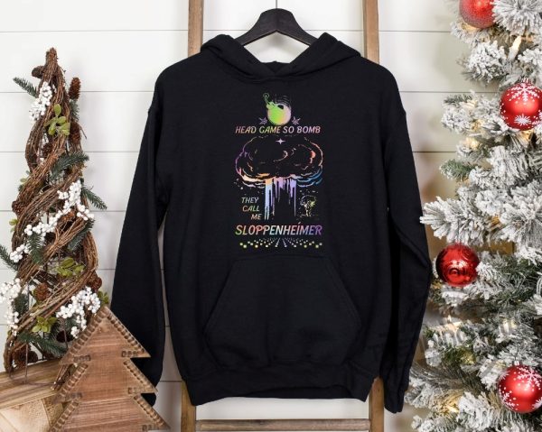 Vintage Barbenheimer Sweatshirt Head Game So Bomb They Call Me Sloppenheimer Shirt Barbenheimer Black Shirt Barbie T Shirt Womens Men trendingnowe.com 4