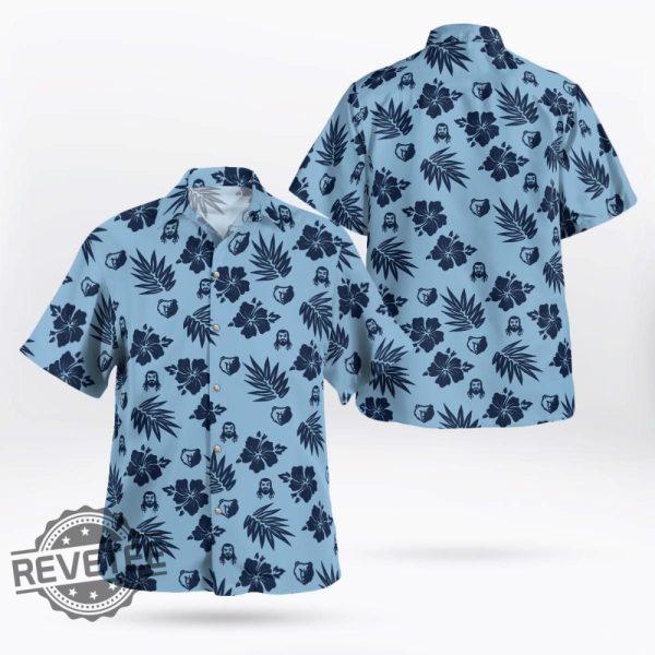 Grizzlies Tshirts Memphis Grizzlies Shirt Steven Adams Hawaiian Shirt Nba Grizzlies T Shirt revetee.com 1