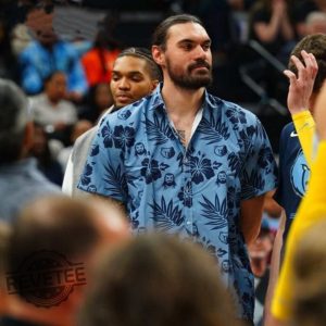 Grizzlies Tshirts Memphis Grizzlies Shirt Steven Adams Hawaiian Shirt Nba Grizzlies T Shirt revetee.com 3