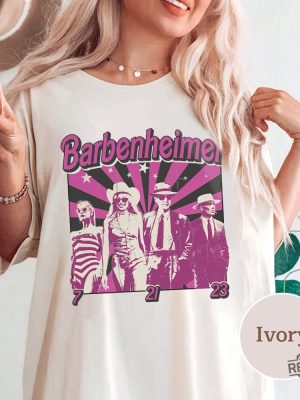 Barbie Shirt Rue 21 Barbieheimer Shirt Rue 21 Barbie Shirt Barbenheim Shirt Barbie Shirt Womens Barbie Shirts For Adults Barbie Tshirt Ladies revetee.com 3