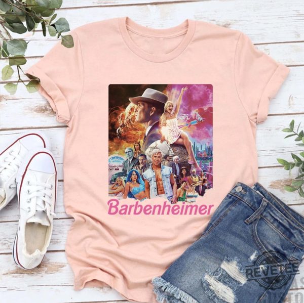 Barbie T Shirts For Adults Barbie Tee Shirt Womens Barbie Shirt Plus Size Ladies Barbie T Shirt Barbie T Shirt For Women revetee.com 4