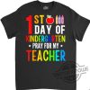 Funny First Day Of Kindergarten Shirt Hello Kindergarten Shirt 2023 Happy First Day Of School Shirt Back To School Outfit Welcome Kindergarten trendingnowe.com 1