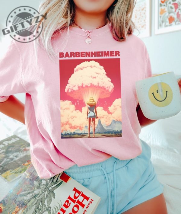 Barbenheimer Shirt The Destroyer Of World Barbie Movie 2023 Baby Doll Party Tees Hoodie Sweatshirt giftyzy.com 2