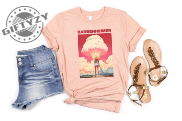 Barbenheimer Shirt The Destroyer Of World Barbie Movie 2023 Baby Doll Party Tees Hoodie Sweatshirt giftyzy.com 3