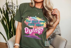 Barbie Heimer You Guys Ever Think About Dying Barbie Movie 2023 Oppenheimer Barbenheimer Shirt giftyzy.com 4