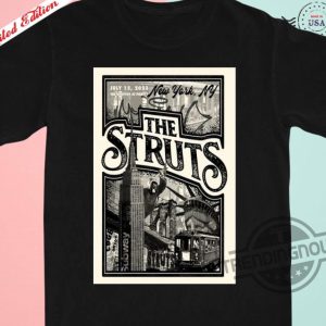 The Struts Tour 2023 Shirt The Rooftop At Pier New York Poster Shirt NY July Tour 2023 Poster trendingnowe.com 1