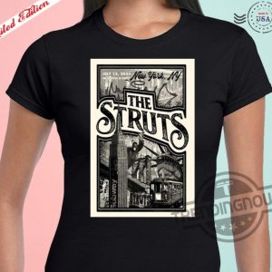 The Struts Tour 2023 Shirt The Rooftop At Pier New York Poster Shirt NY July Tour 2023 Poster trendingnowe.com 3