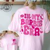 In My Barbie Era 2 Sides Barbie Movie 2023 Vintage Oppenheimer Barbenheimer Shirt giftyzy.com 1