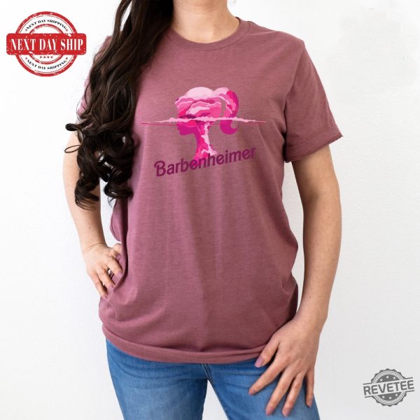 Oppenheimer Barbie Shirt Barbie Heimer Barbieheimer Shirt Barbie Oppenheimer Shirt Barbenheimer Shirt Barbie Oppenheimer revetee.com 3