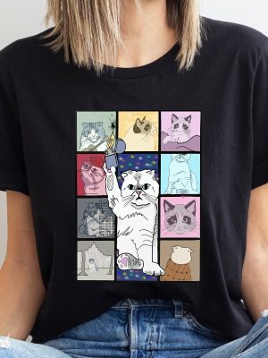 Karma Is A Cat Shirt Eras Tour Shirt Tour Taylor Swift 2023 Shirt Merch Taylor Swift Taylorswift Com Merch Taylor Swift Cat Benjamin Button Shirt revetee.com 6