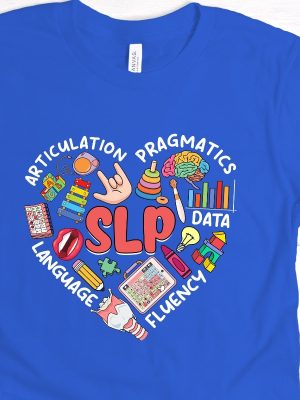 Speech Language Pathologist Shirt Asl Christmas Shirt Sign Language Tee Shirts T Shirt Sign Language Speech Pathology Tshirts Speech Language Pathologist T Shirts revetee.com 4