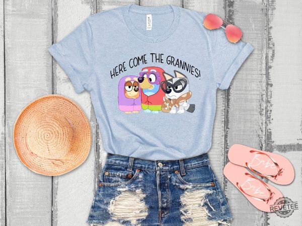 Bluey Dad Shirt Fathers Day Dad Bluey Shirt Bluey Bandit Shirt Bluey Dad T Shirt Bluey Dad Shirt Bluey Shirt Dad Bandit Bluey Shirt Here Come The Grannies Shirt revetee.com 2