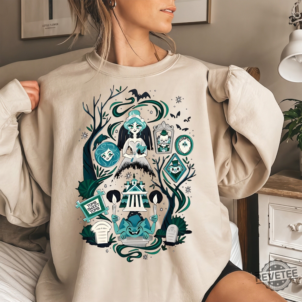 Haunted Mansion Disneyland Shirt Disneyland Paris Halloween Shirt Disney World Halloween Hoodie The Haunted Mansion 2023 Sweatshirt Haunted Mansion 2003 Shirt