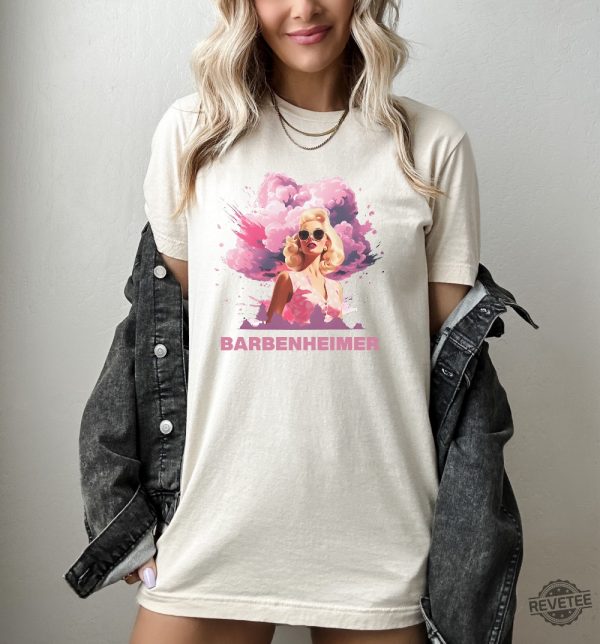 Oppenheimer Shirt Cillian Murphy Shirt Barbenheimer Merch Barbenheimer Hoodie Barbie Margot Robbie Oppenheimer 2023 Come On Barbie Shirt Barbie Movie 2023 Hoodie revetee.com 2