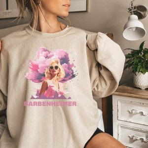 Oppenheimer Shirt Cillian Murphy Shirt Barbenheimer Merch Barbenheimer Hoodie Barbie Margot Robbie Oppenheimer 2023 Come On Barbie Shirt Barbie Movie 2023 Hoodie revetee.com 3