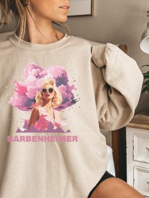 Oppenheimer Shirt Cillian Murphy Shirt Barbenheimer Merch Barbenheimer Hoodie Barbie Margot Robbie Oppenheimer 2023 Come On Barbie Shirt Barbie Movie 2023 Hoodie revetee.com 3