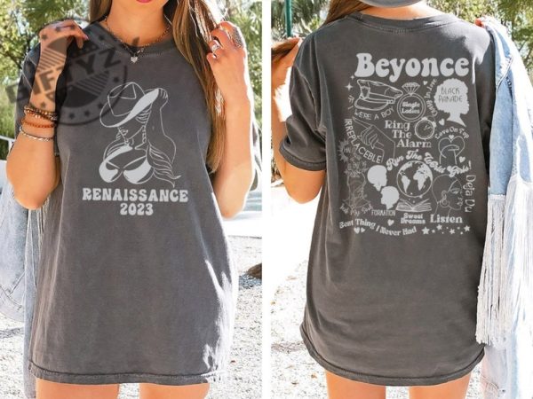 Beyonce Renaissance Tour 2023 2 Sides Retro Style Vintage Tshirt Hoodie Sweatshirt Shirt giftyzy.com 3