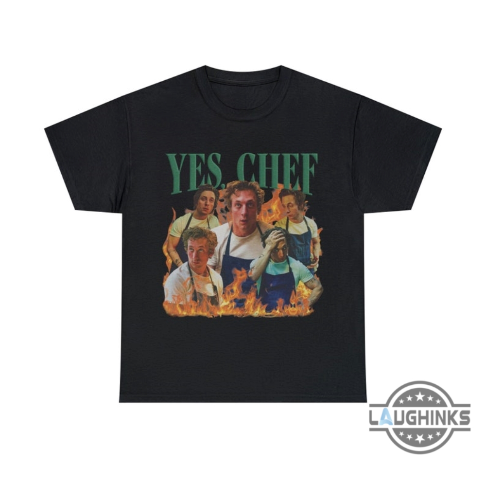 Vintage Yes Chef Shirt Yes Chef Meme Yes Chef T Shirt Yes Chef The Bear Shirt Yes Chef Movie Shirt Sweatshirt Hoodie For Adults Kids Mens Womens