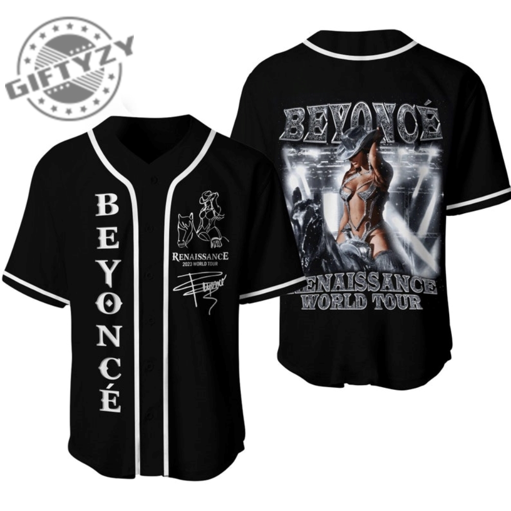 Beyonce Renaissance Tour 2023 Album Song Music Vintage Jersey Shirt