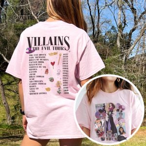 Vintage Disney Shirt Disney T Shirts Family Disney Villains Shirt Disney Squad Shirts Vintage Disneyland Shirt Vintage Minnie Mouse Shirt Disney Villains Characters revetee.com 5