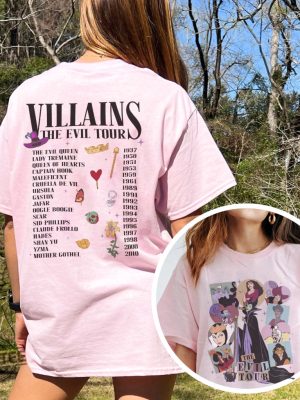 Vintage Disney Shirt Disney T Shirts Family Disney Villains Shirt Disney Squad Shirts Vintage Disneyland Shirt Vintage Minnie Mouse Shirt Disney Villains Characters revetee.com 5