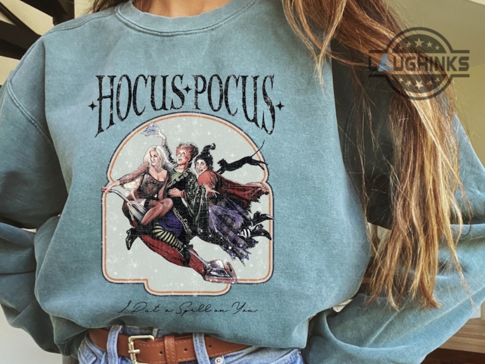 Hocus Pocus Sweatshirt Vintage Hocus Pocus Sweater Halloween Shirts Vintage Halloween Sweatshirts Hoodies T Shirts Mens Womens Youth Kids