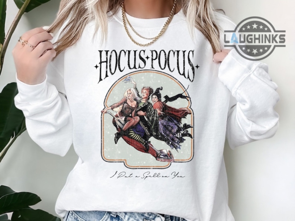 Hocus Pocus Sweatshirt Vintage Hocus Pocus Sweater Halloween