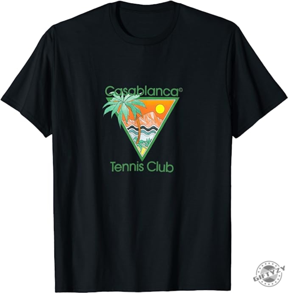 Casablanca Tennis Club Trending Vintage Casablanca Shirt Tee Hoodie Sweatshirt giftyzy.com 1