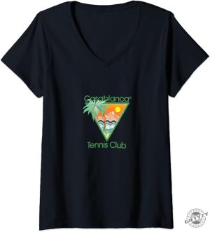 Casablanca Tennis Club Trending Vintage Casablanca Shirt Tee Hoodie Sweatshirt giftyzy.com 3