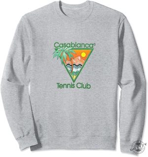 Casablanca Tennis Club Trending Vintage Casablanca Shirt Tee Hoodie Sweatshirt giftyzy.com 5