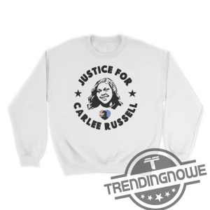 Justice For Carlee Russell Shirt Carlee Russell Missing Alabama Woman Carlee Russell Found trendingnowe.com 3