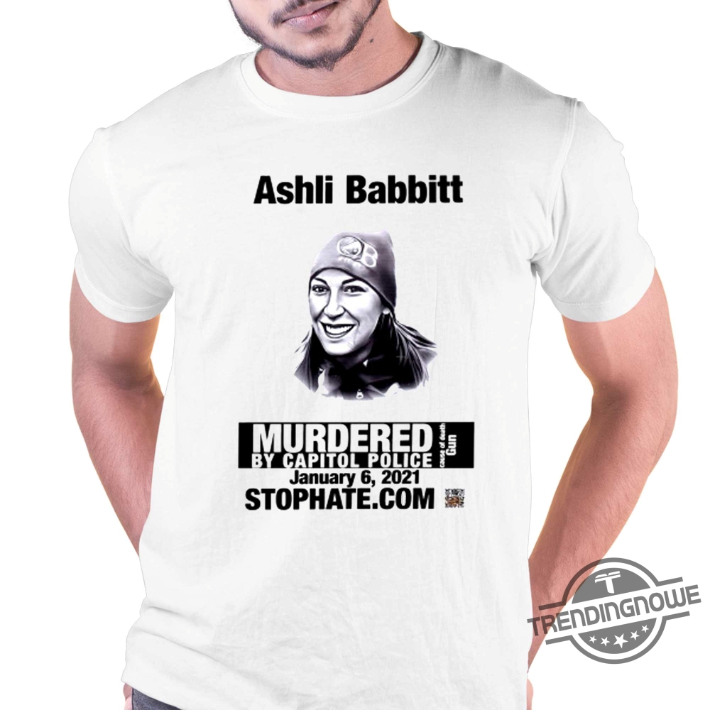 Ashli Babbitt Shirt Ashli Babbitt Murdered By Capitol Police Shirt San Diego Woman Killed Shirt Justice for Ashli Babbitt Shirt 7 Ashli Babbitt Shirt Ashli Babbitt Murdered By Capitol Police Shirt San Diego Woman Killed Shirt Justice for Ashli Babbitt Shirt trendingnowe.com 1