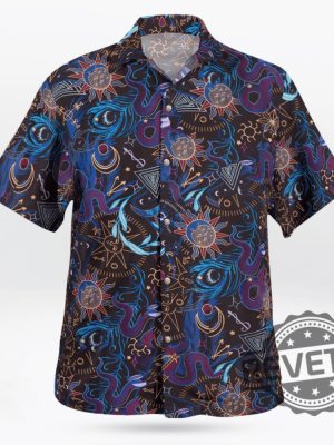 Mollymauk Tealeaf Shirt Mollymauk Tealeaf Hawaiian Shirt revetee.com 4