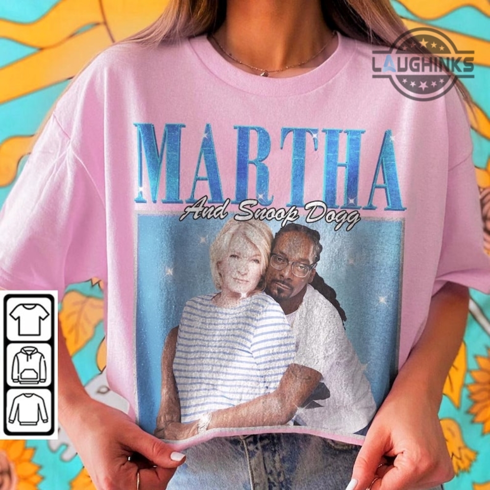 Martha And Snoop Dogg Tshirt Snoop Dogg Shirt Near Me Snoop Dogg 2023  Martha Stewart 2023 Sweatshir in 2023