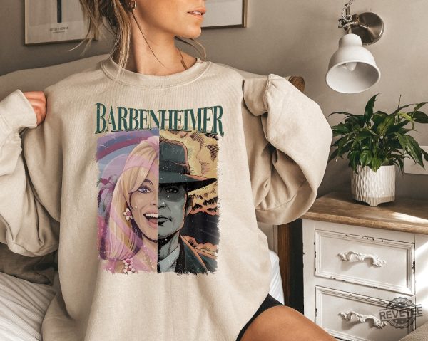 Barbie Hiemer Shirt Barbenheimer T Shirts Barbenheimer Outfit Ideas Barbenheimer Shirts Oppe Heimer Barbiheimer Shirt revetee.com 3