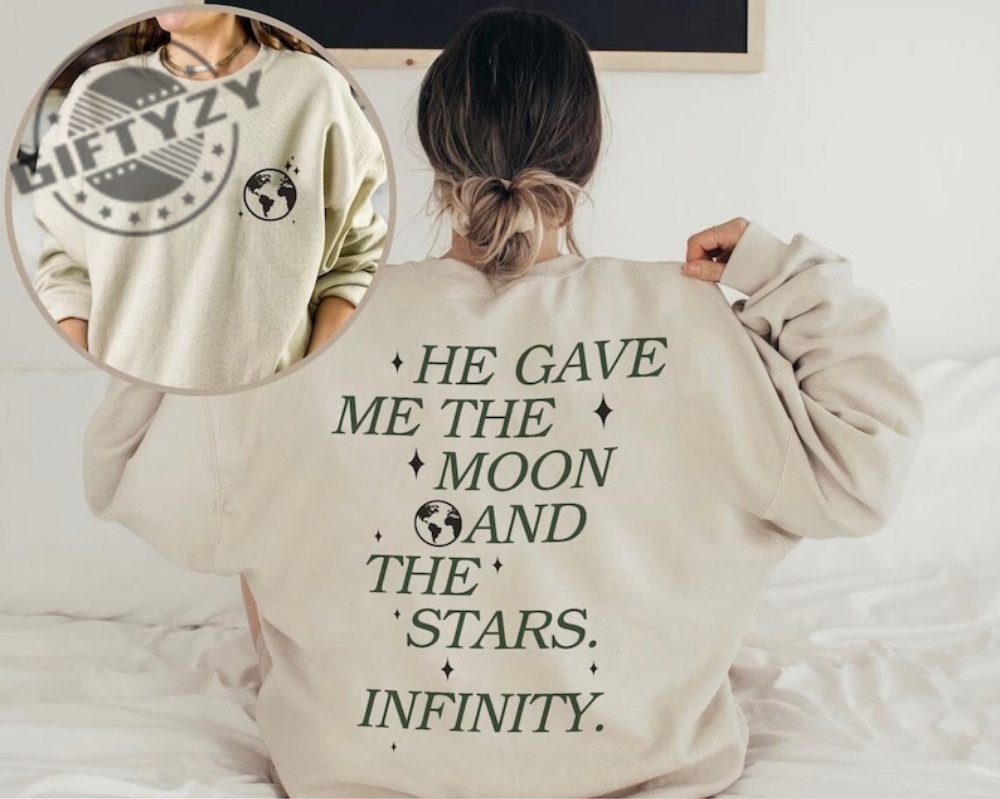 He Gave Me The Moon And The Stars Infinity Belly And Conrad Team Conrad Shirt Hoodie Sweatshirt