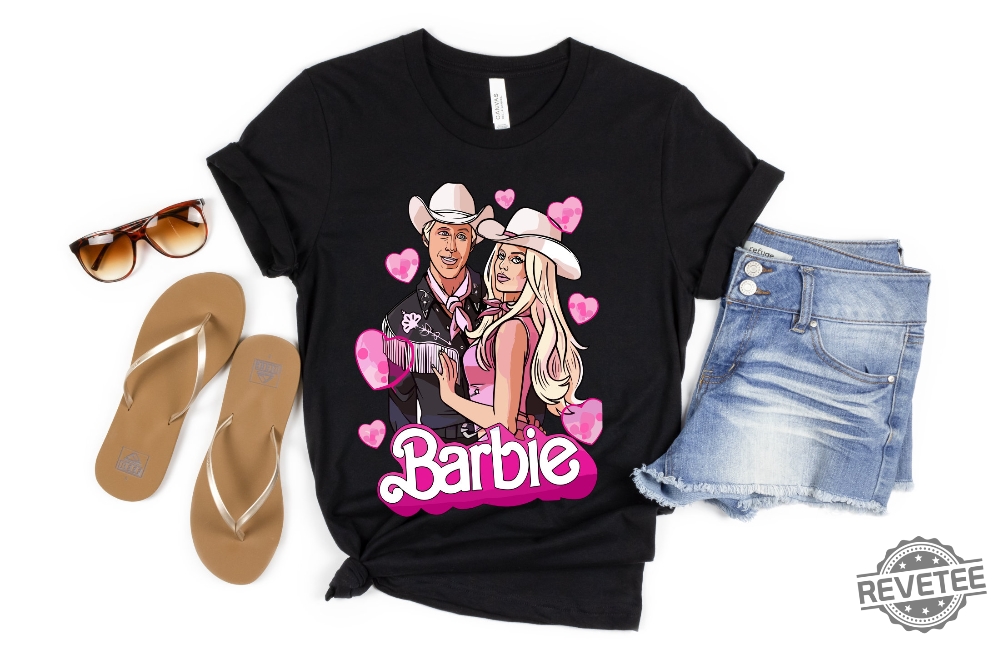 Barbenheimer Outfit Ideas Barbenheimer T Shirts Barbenheimer Shirts Barbie And Ken Costume Barbie Shirt Women Barbinhimer Barbenheimer Outfit Barbieheimer Shirt