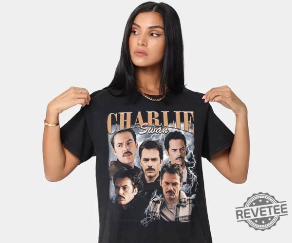 Charlie Swan Shirt Charlie Swan Bella Swan Dad Shirt Vampire Diaries Twilight Saga T Shirt revetee.com 1