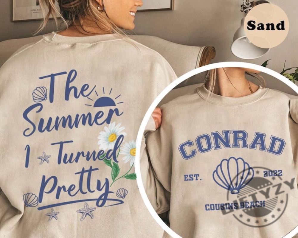 Cousins Beach Doubleside The Summer I Turned Pretty Family Team Conrad Shirt Hoodie Sweatshirt