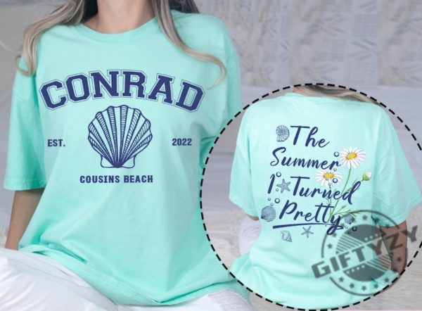 Cousins Beach Doubleside The Summer I Turned Pretty Family Team Conrad Shirt Hoodie Sweatshirt giftyzy.com 2