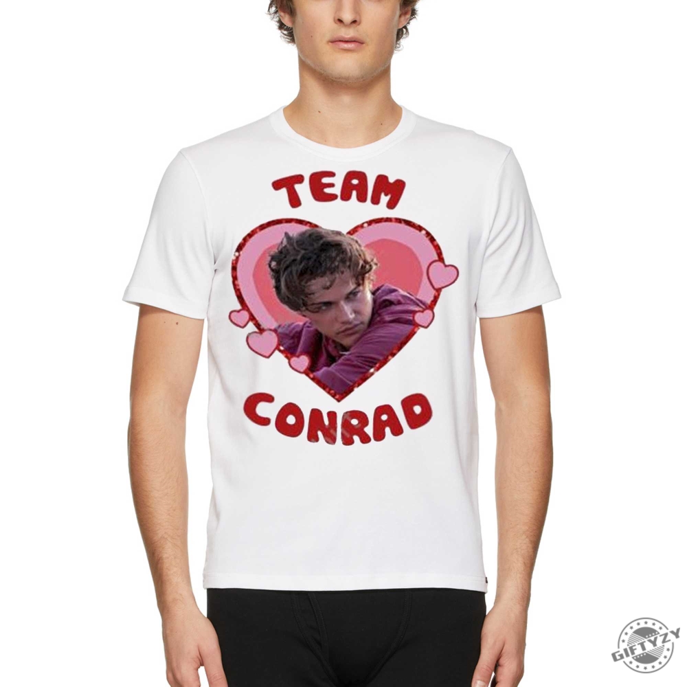 Official Team Conrad Heart Cousins Rowing The Summer I Turned Pretty Beach North Carolina Shirt