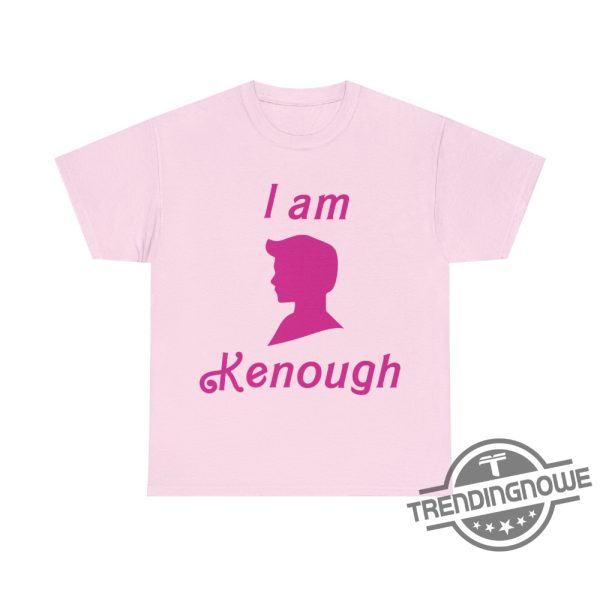 New I Am Kenough Shirt Kenough Shirt I Am Kenough Hoodie Barbie Movie Merch Shirt Ryan Gosling Shirt Barbenheimer Shirt Ken Shirt trendingnowe.com 1