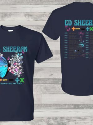 Ed Sheeran Mathematics tour t shirt