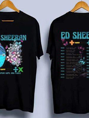 Ed Sheeran Mathematics Tour Tshirt Ed Sheeran Merch Mathematics Tour Ed Sheeran Merch Ed Sheeran Tour Merch 2023 Ed Sheeran Detroit Shirt revetee.com 5