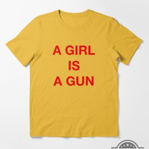 a girl is a gun shirt black a girl is a gun shirt white mens womens a girl is a gun t shirt laughinks.com 4